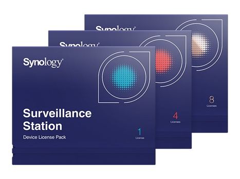 Synology Surveillance Device License Pack - Lisens - 1 kamera (DEVICE LICENSE (X 1))