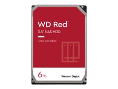 WD Red NAS Hard Drive WD60EFAX - Harddisk - 6 TB - intern - 3.5" - SATA 6Gb/s - 5400 rpm - buffer: 256 MB