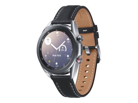 Samsung Galaxy Watch 3 LTE mystisk sølv - smartklokke med bånd demo