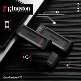 Kingston DataTraveler 70 USB-C-minnepinne 64GB (DT70/64GB)