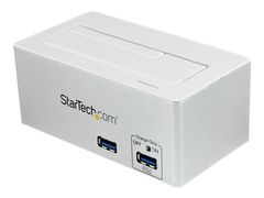 StarTech USB 3.0 SATA HDD Docking Station w/ Fast Charge USB Hub & UASP - Diskkontroller - SATA 6Gb/s - USB 3.0