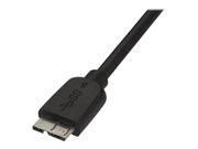 StarTech 1m 3ft Slim USB 3.0 A to Micro B Cable M/M - Mobile Charge Sync USB 3.0 Micro B Cable for Smartphones and Tablets (USB3AUB1MS) - USB-kabel - Micro-USB Type B til USB-type A - 1 m (USB3AUB1MS)
