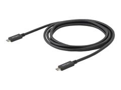 StarTech USB C to UCB C Cable - 0.5m - Short - M/M - USB 3.1 (10Gbps) - USB C Charging Cable - USB Type C Cable - USB-C to USB-C Cable (USB31CC50CM) - USB type C-kabel - 24 pin USB-C til 24 pin USB-C - 50 cm