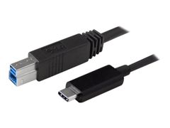 StarTech USB C to USB B Printer Cable - 1m / 3 ft - Superspeed - USB 3.1 - 10Gbps - USB C Printer Cable - USB Type C to Type B (USB31CB1M) - USB type C-kabel - USB-C til USB Type B - 1 m