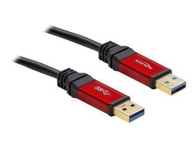 Delock Premium - USB-kabel - USB-type A til USB-type A - 5 m (82747)