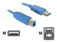Delock USB-kabel - USB-type A til USB Type B - 5 m (82582)