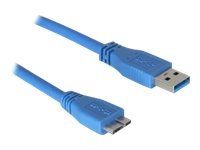 Delock USB-kabel - USB-type A til Micro-USB Type B - 3 m (82533)