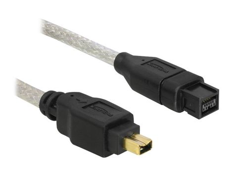 Delock IEEE 1394-kabel - FireWire 800 til 4 pin FireWire - 3 m (82594)