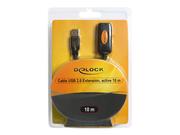 Delock USB-forlengelseskabel - USB til USB - 10 m (82446)