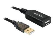 Delock USB Cable - USB-forlengelseskabel - USB til USB - 20 m (82690)