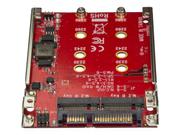 StarTech Dual-Slot M.2 Drive to SATA Adapter for 76cm Drive Bay - RAID	 (S322M225R)