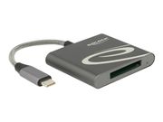 Delock XQD-kortleser USB 3.0 Type-C for Windows, MacOS (91746)