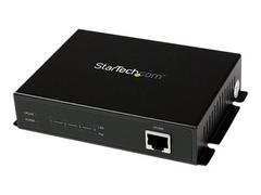 StarTech 5 Port Unmanaged Industrial Gigabit PoE Switch with 4 15.4W Power over Ethernet ports - Wall Mountable PoE Network Switch (IES51000POE) - switch - 5 porter - ikke-styrt