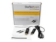 StarTech 2 Port USB Keyboard Mouse Switch Cable w/ File Transfer for PC and Mac® - USB File Transfer Cable - Dual Port USB KM Switch (SVKMS2) - direkteforbindelsesadapter - USB 2.0 - USB 2.0 (SVKMS2)