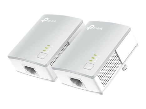 TP-Link TL-PA4010KIT - Bro - HomePlug AV (HPAV) - veggpluggbar (en pakke 2) (TL-PA4010KIT)