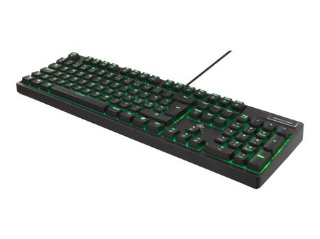 Deltaco Mechanical keyboard with Dual-layer PCB, floating keys design