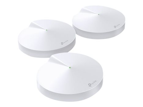 TP-Link Deco M9 Plus - Wi-Fi-system - Wi-Fi 5, Bluetooth,  ZigBee Home Automation 1.2 - stasjonær (DECO M9 PLUS(3-PACK))