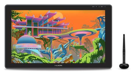 Huion Kamvas 22 Plus (2020) Tegnebrett med 140% sRGB-skjerm