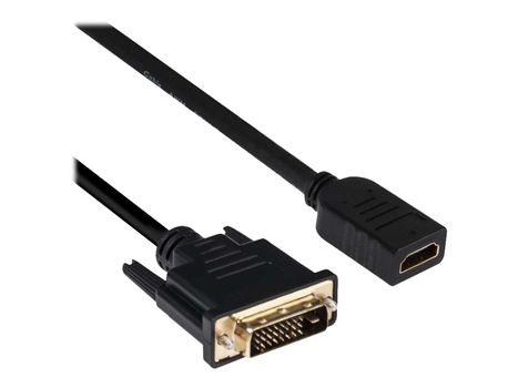 Club 3D CAC-1211 - adapterkabel - HDMI / DVI - 2 m (CAC-1211)