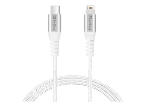 Sandberg Lightning-kabel - Lightning / USB 3.1 - 1 m