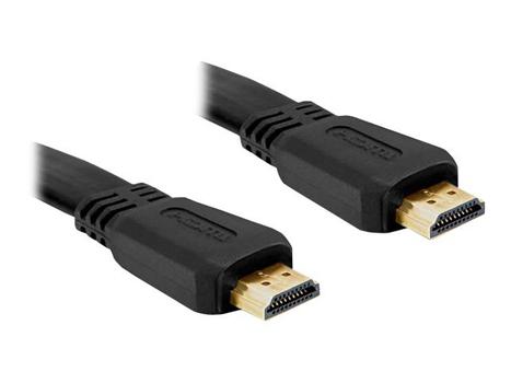 Delock High Speed HDMI with Ethernet - HDMI-kabel med Ethernet - 5 m (82672)