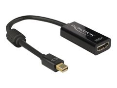 Delock 4K Passive - video adapter - DisplayPort / HDMI - 20 cm