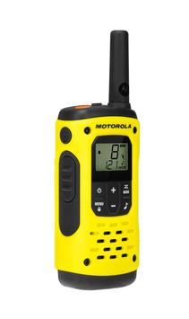 Motorola TLKR T92 H2O - vanntett Walkie-talkie - toveis radio - PMR - 8 kanalers - svart, gul (188046)