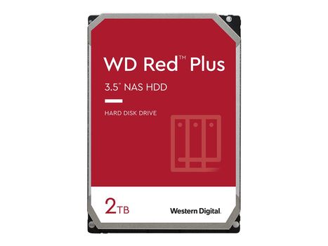 WD Red NAS Hard Drive WD20EFRX - Harddisk - 2 TB - intern - 3.5" - SATA 6Gb/s - buffer: 64 MB (WD20EFRX)