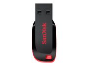 SanDisk Cruzer Blade - USB-flashstasjon - 64 GB (SDCZ50-064G-B35)