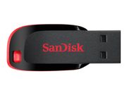 SanDisk Cruzer Blade - USB-flashstasjon - 64 GB (SDCZ50-064G-B35)
