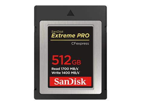 SanDisk 512GB Extreme Pro CFexpress Type B