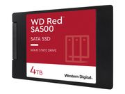 WD Red NAS SSD 4TB - SA500 - 2.5” - 7mm - SATA 6Gb/s (WDS400T1R0A)
