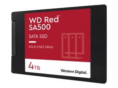 WD Red NAS SSD 4TB - SA500 - 2.5” - 7mm - SATA 6Gb/s