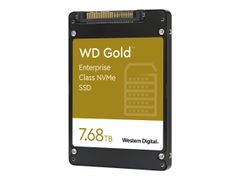WD Gold Enterprise-Class SSD WDS768T1D0D - SSD - 7.68 TB - U.2 PCIe 3.1 x4 (NVMe)