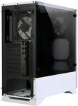 ZALMAN S5 White Tempered Glass ATX Mid Tower, 2 fans included (S5 White)
