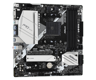 ASRock B550M Pro4, mATX, AM4 Ryzen, 2x M.2, 1x PCIe 4.0 x16, 1x PCIe 3.0 x16, 6x SATA3, 2x USB 3.1 (1 Type-C), 6x USB3.0 (90-MXBDK0-A0UAYZ)