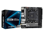 ASRock B550M-ITX/ac, mITX, AM4 Ryzen 2x M.2, 1x PCIe 4.0 x16, 4x SATA3, 6x USB 3.0 (1 Type-C), Wi-Fi 5 (802.11ac)