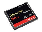 SanDisk Extreme Pro - Flashminnekort - 64 GB - 1000x/ 1067x - CompactFlash (SDCFXPS-064G-X46)