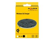 Delock Wireless Qi Fast Charger trådløs ladematte - 10 watt (65919)