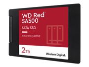 WD Red NAS SSD 2TB - SA500 - 2.5” - 7mm - SATA 6Gb/s (WDS200T1R0A)