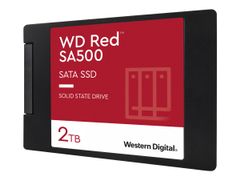 WD Red NAS SSD 2TB - SA500 - 2.5” - 7mm - SATA 6Gb/s