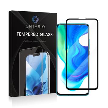 Ontario skjermbeskytter Xiaomi Poco F2 Pro - Svart, herdet glass (ONGL-XPF2P)