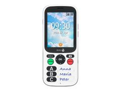 Doro 780X - svart, hvit - 4G funksjonstelefon - 4 GB - GSM
