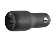 Belkin BOOST CHARGE Dual Charger billader - USB-C Power Delivery+USB - 32W (20W+12W) (CCB003BTBK)