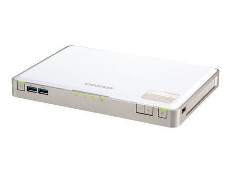 QNAP TBS-453DX 8GB 4-bay NASbook Plass til 4x M.2 2280 SATA SSD (TBS-453DX-8G)