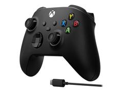 Microsoft Xbox Wireless Controller + USB-C Cable - håndkonsoll - trådløs - Bluetooth