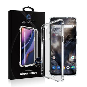 Ontario baksidedeksel for OnePlus Nord PC+TPU, gjennomsiktig (ONTET-OPN)