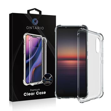 Ontario baksidedeksel for Sony Xperia 1 II - PC+TPU, gjennomsiktig (ONTET-SOX1II)