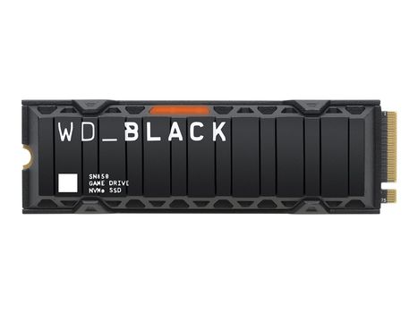 WD Black SN850 NVMe SSD WDS500G1XHE - SSD - 500 GB - PCIe 4.0 x4 (NVMe) (WDS500G1XHE)
