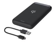 Deltaco Powerbank 10W Trådløs lading Qi 10000mAh (PB-Q1001)